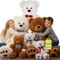 MONZANA® Teddybär Teddy Plüschbär Kuscheltier Groß 50-175cm XL XXL Geschenk