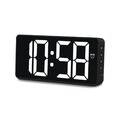 Hama digitaler Wecker Funkwecker Tischuhr Uhr mit Temperatur Kalender Nachtmodus