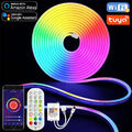 Neon LED Strip Streifen 12V 2835 RGB Flex Schlauch diffus Lichtband Dimmbar WIFI