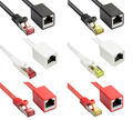 Netzwerkkabel Patchkabel Verlängerung CAT6 & mit CAT7 Rohkabel SFTP LAN 0,5m-10m