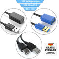 USB Verlängerungskabel Datenkabel Verlängerung USB 2.0 und 3.0