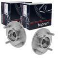 2X TOPRAN RADNABE VORNE BEIDSEITIG PASSEND FÜR FORD COURIER ESCORT FIESTA FOCUS