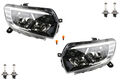 Scheinwerfer Set Halogen passend für Dacia Logan MCV II 17- Leuchtmittel Li. Re.