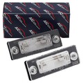 2x AIC Kennzeichenleuchte + C5W Glühlampe für VW PASSAT B5 B6 CADDY 3 TOURAN T5