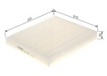 BOSCH Innenraumfilter 1 987 435 056 Partikelfilter für FORD RANGER TKE EcoBlue