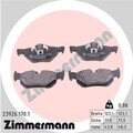 1x ORIGINAL® Zimmermann Bremsbelagsatz, Scheibenbremse Hinten, exkl.