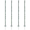 20x Weidezaunpfähle 156cm Kunststoffpfähle Weidezaunpfahl Koppelpfahl Pfahl grün