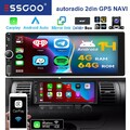 Autoradio 1Din 6.9" Touchscreen Wireless Apple CarPlay Bluetooth USB DAB+ Radio