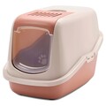 SAVIC Katzentoilette Nestor champagner-rose/terrakotta für Katzen 56x39 cm