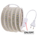 2835 230V LED Streifen Stripe Wasserdicht SMD Band Leiste Lichtband Innen Außen