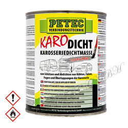 Karosseriedichtmasse 1000ml Pinseldose streichbar PETEC Karo Dicht 94130