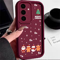 Handyhülle für Samsung S24 Ultra S23 FE A16 A55 A14 A15 A25 Weihnachten TPU Case