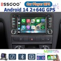 Für Audi A3 8P 2003-2013 2+64G Autoradio Carplay Android 14 GPS SWC NAV RDS WiFi