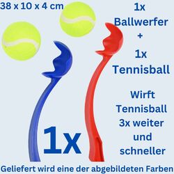 Ballschleuder für Hunde Ballwerfer Hundespielzeug Schleuder Wurfarm inkl. Ball