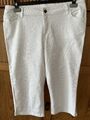 Jeans Hose Caprihose Sommerhose 3/4 Hose von beachtime Gr.44 weiß  NEU