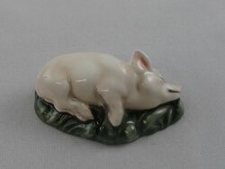 Royal Doulton Figur Schwein/Ferkel HN 2651 Figur erste Qualität Made in England