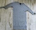 Cynthia Rowley Longpullover Pulli Gr.S grau halbarm Top Zustand