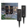 Solar LED Garten-Deko-Leuchten IZOLA, design Muster für Außen Balkon Terrasse