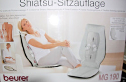 Beurer MG 190 Shiatsu Sitzauflage Massage Massageauflage