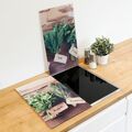 2er Set Herdabdeckplatten Herdabdeckung Ceranfeldabdeckung Abstellplatte