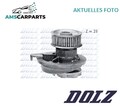 MOTOR KÜHLWASSERPUMPE WASSERPUMPE O107 DOLZ P NEU OE QUALITÄT