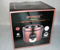 IRCE02SS Multi Reis kocher Gemüse Dampf Garer Schnellkochtopf 2,2L 1000W Kupfer