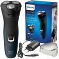 PHILIPS Aqua Touch Elektrorasierer S1121/41, Marineblau/Schwarz