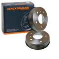 2x DENCKERMANN BREMSSCHEIBEN 258mm VOLL HINTEN passend für MERCEDES A-KLASSE VAN