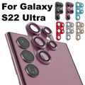 Für Samsung Galaxy S22 Ultra Metall Hartglas Kamera Objektiv Schutzhülle C ￢