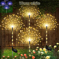 150/90LED Solarleuchte Feuerwerk Licht Lichterkette Solarlampe Außen Garten Deko