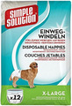 Simple Solution Hunde Windeln XL