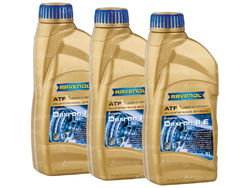 3 (3x1) Liter RAVENOL ATF Dexron II E Automatikgetriebeöl Made in