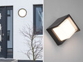 LED Außenwandlampen modern für Außenbereich Hausbeleuchtung Terrassenbeleuchtung