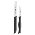 Zwilling Twin Grip Messerset 2-teilig Spezialstuhl Kunststoff Schwarz
