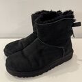 UGG Mini Bailey Bow II, Stiefelette, Boots, schwarz, Gr. 40