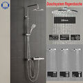 Edelstahl Duschsystem Regendusche Massage Duschpaneel Duschset mit Handbrause
