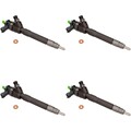 4x BOSCH Einspritzdüse für Renault Trafic III Kasten FG_ 1.6 dCi 125 Opel