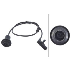 1x Sensor, Raddrehzahl HELLA 6PU 010 039-831 passend für MERCEDES-BENZ