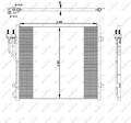 NRF 350129 Kondensator, Klimaanlage für JEEP