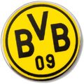 Pin Anstecker Borussia Dortmund Emblem - 1.5 x 1.5 cm