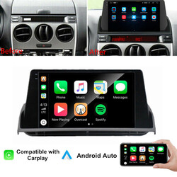 9" Android 12.0 Auto Radio GPS Nav Wifi 2+32GB für Mazda 6 2002-2008 mit Carplay