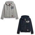 Superdry Herren Sweatjacke - Vintage Athletic Zip Hoodie, Kapuze,  Logo, einf...