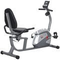 Liegeergometer mit LCD-Anzeige 8 stufig Magnetwiderstand bis 110 kg Metall ABS