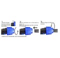 IBC Container Tanks Adapter Verbindungsset Schwanenhals 3/4" Wasserhahn
