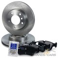 ATEC BREMSSCHEIBEN BELÜFTET Ø286 + BREMSBELÄGE VORNE FÜR BMW 3-ER E36 E46 90-06