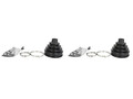 2 x Abdeckung der Antriebswelle PASCAL für AUDI, SKODA, VW 100 C4, 80 B4, 90 B3