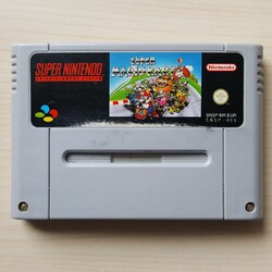 SNES Super Mario Kart Spiel Modul Super Nintendo Game Cartridge EUR