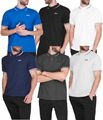 ✅👕 SLAZENGER TIPPED Herren Polo Shirt Hemd S M L XL XXL 3XL 4XL Freizeit Hemd