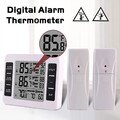 Funk Digital Kühlschrank Thermometer Gefrierschrank Temperatur mit 2 Sensor 100M