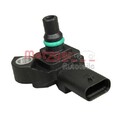 1x Sensor, Saugrohrdruck METZGER 0906363 passend für BMW